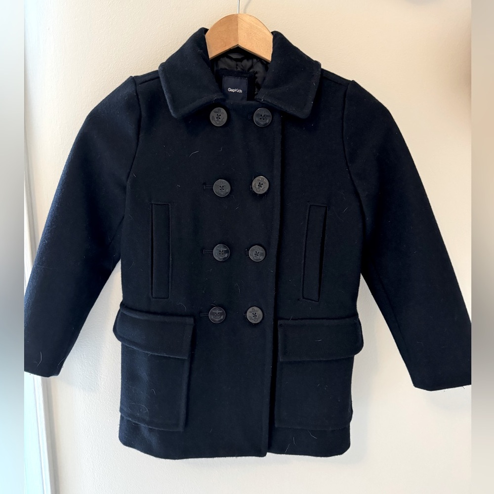 Gap Kids Double breasted wool jacket